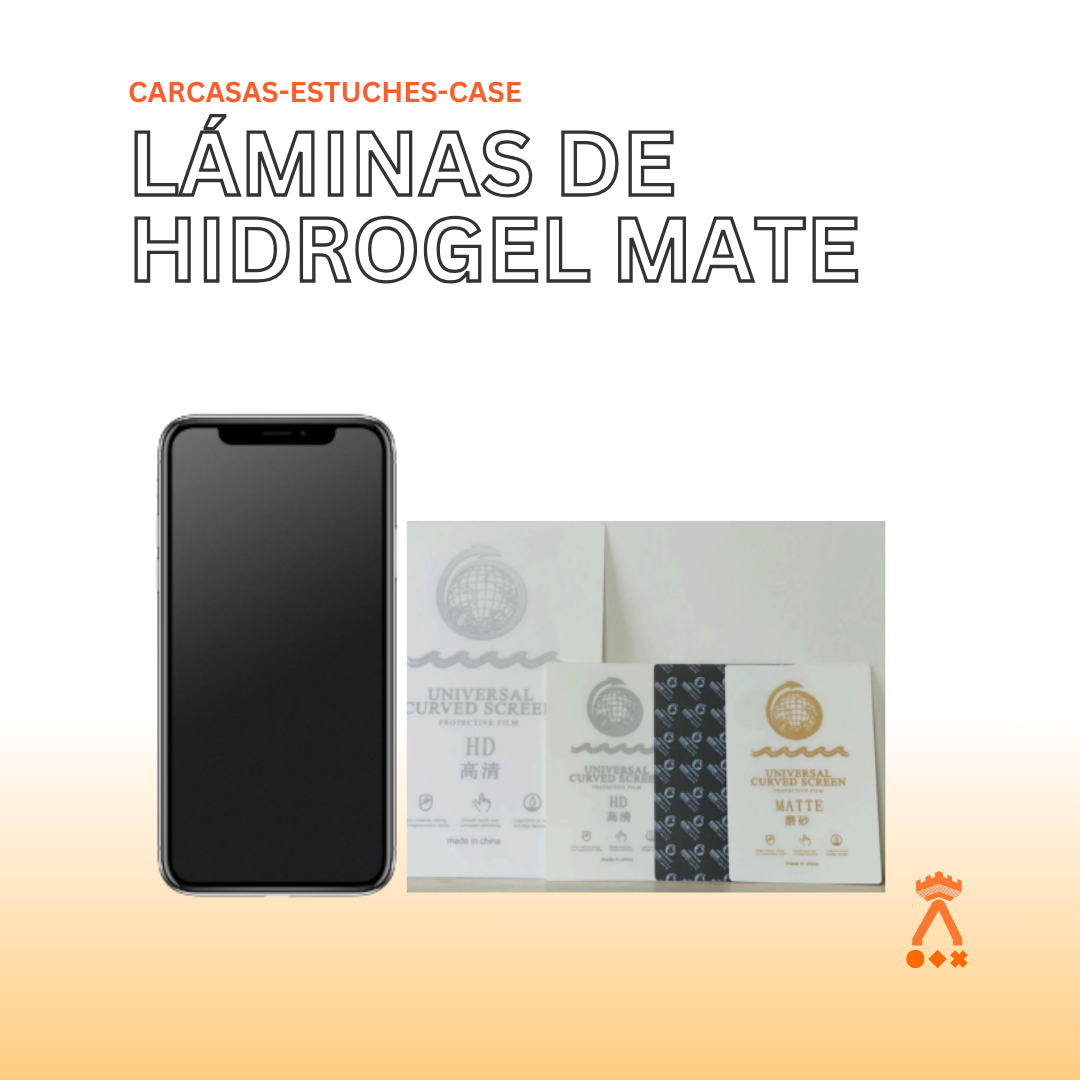 LÁMINAS DE HIDROGEL MATE