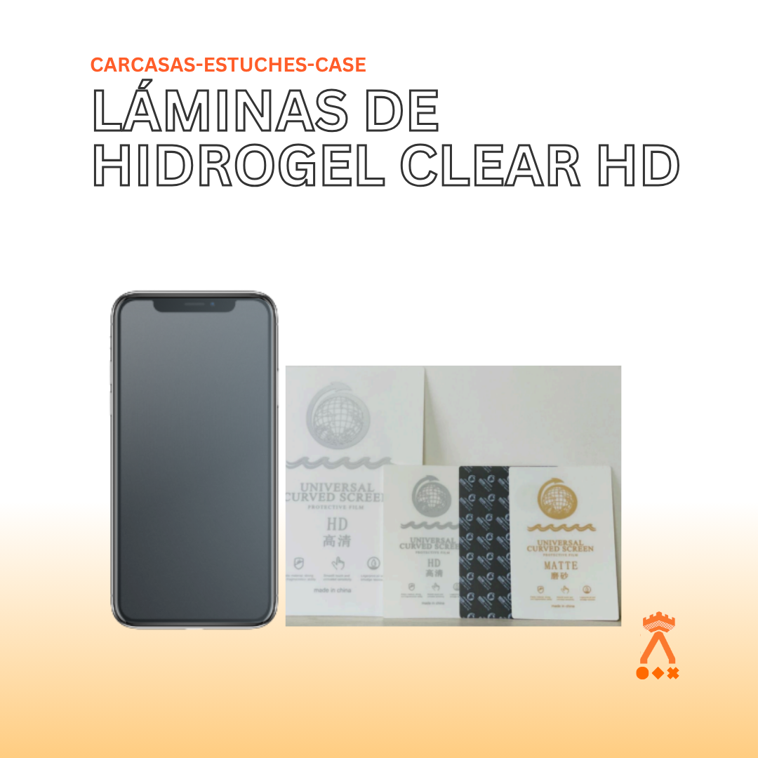 LÁMINAS DE HIDROGEL CLEAR HD