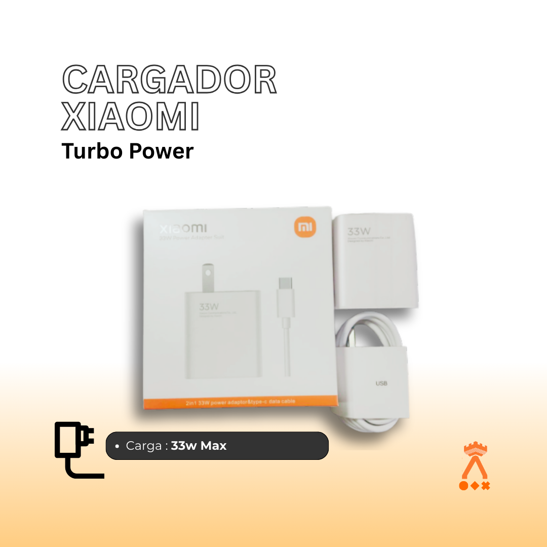 CARGADOR XIAOMI 33W